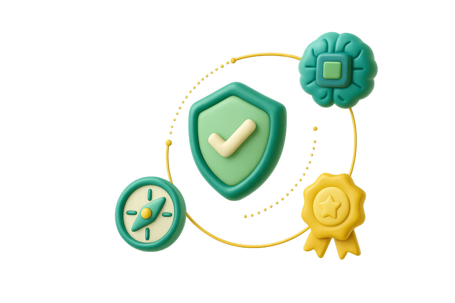 IMAAC - Escudo de seguridad, cerebro de IA, brújula de metodologías y certificación de excelencia